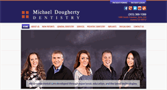 Desktop Screenshot of doughertydentistry.com